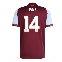 Stroje piłkarskie Aston Villa Pau Torres #14 Koszulka Podstawowej 2025-26 Krótki Rękaw
